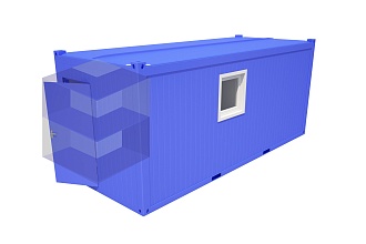 Санитарный блок-контейнер CONTAINEX