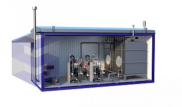 Блок-контейнер для кислородной компрессорной станции БККС-2